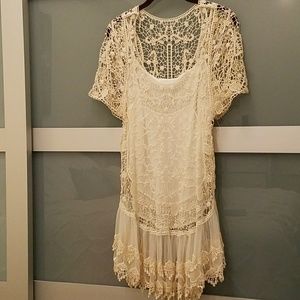Women's Size L Sundance Lace Dress